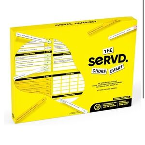 Served chore chart game